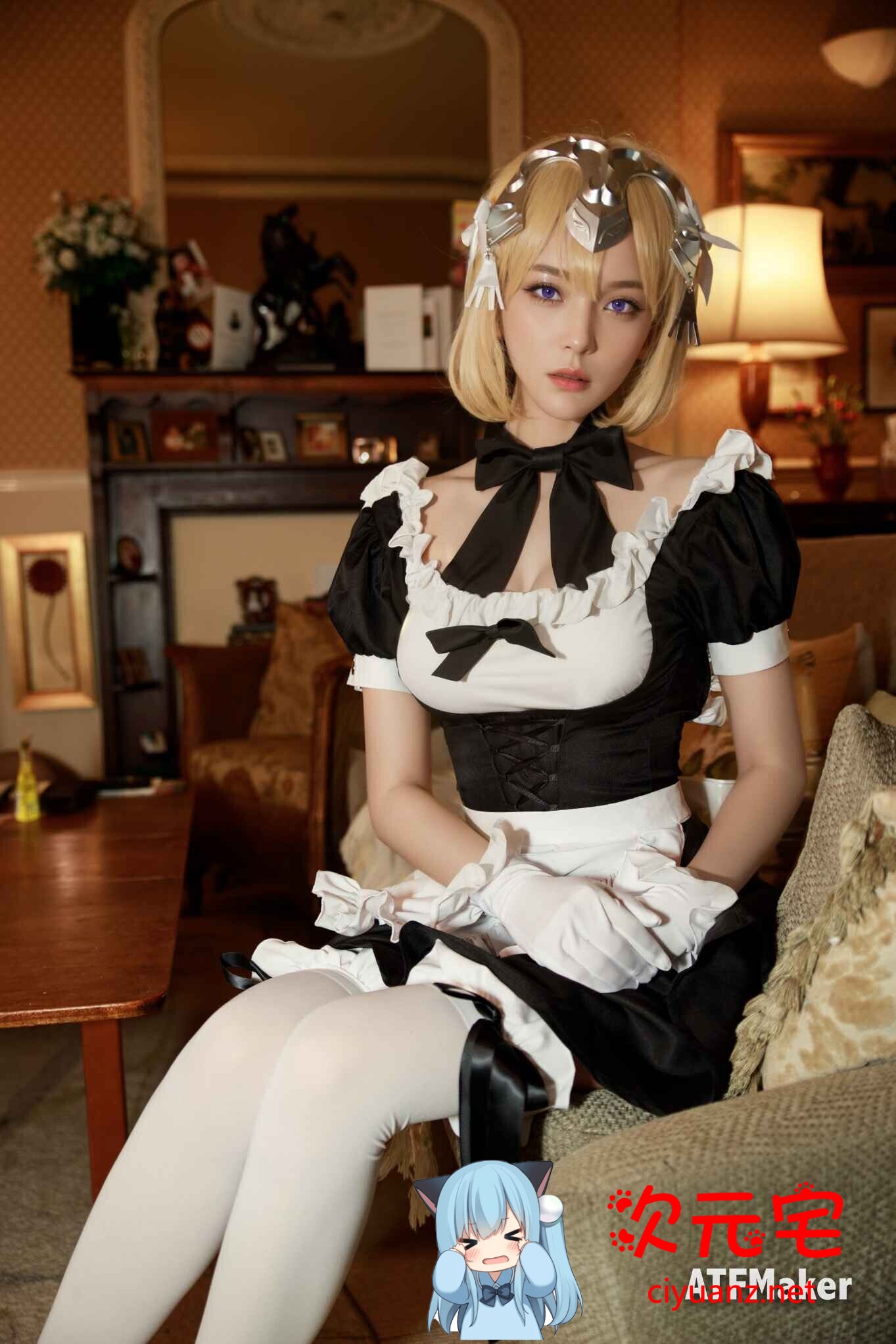 ATFMaker Fate Jeanne d’Arc Maid[51P+1V/310MB]-美图论坛-次元宅-ACG次元宅